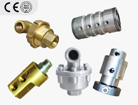 Rotary joint for rubber and plastic industry