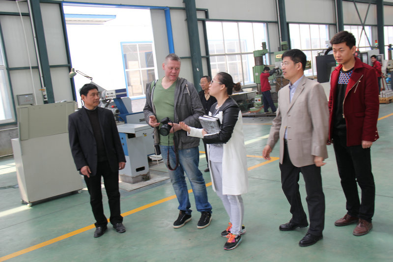Italy customers visiting