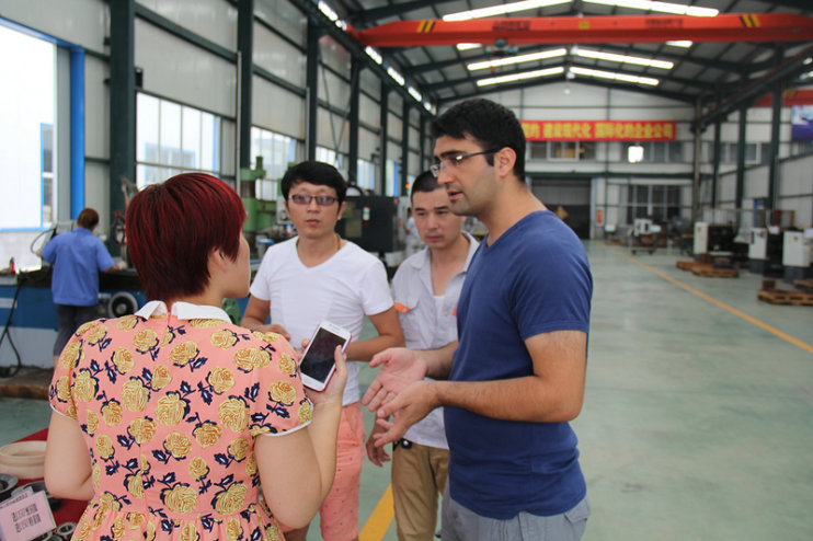 UAE customers visiting