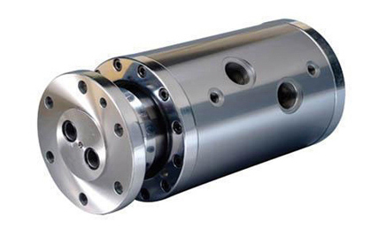 2 channel high pressure hydraulic air rotary joint